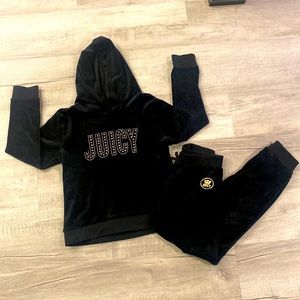 Juicy Couture hoodie and sweatpants